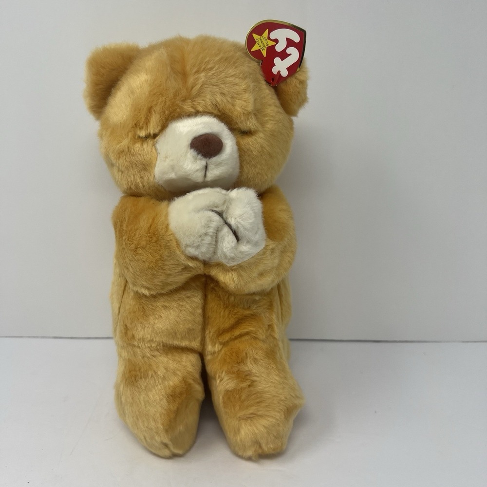 Ty Hope Kneeling Praying Teddy Bear Plush‎ Stuffed Animal Toy Beanie Buddie 10"
